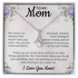 To My Mom | Thank You For All (Alluring Beauty Necklace)