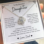 Daughter-Your First Breath-Love Knot