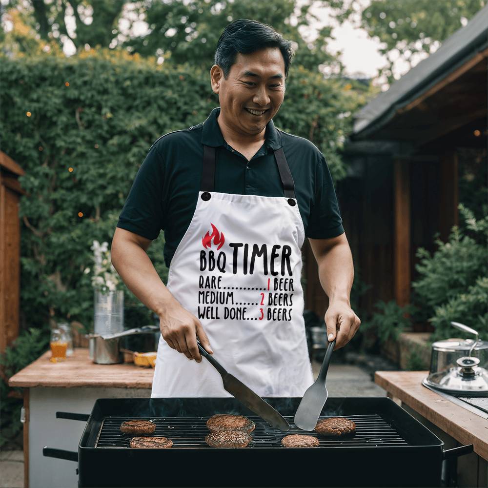 Dad BBQ Timer | Apron