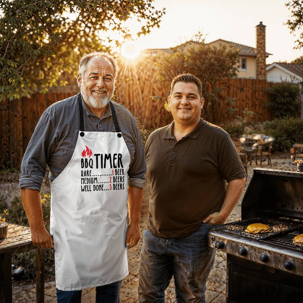 Dad BBQ Timer | Apron