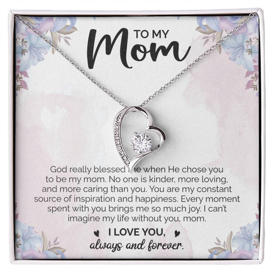 To My Mom | Source Of Inspiration (Forever Love Necklace)