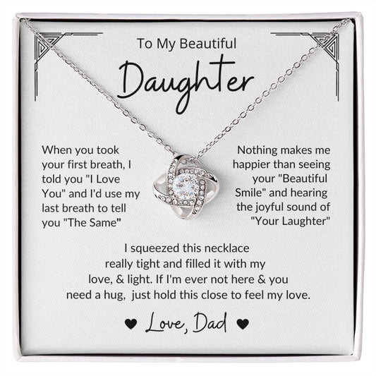 Daughter-First Breath-Love Knot