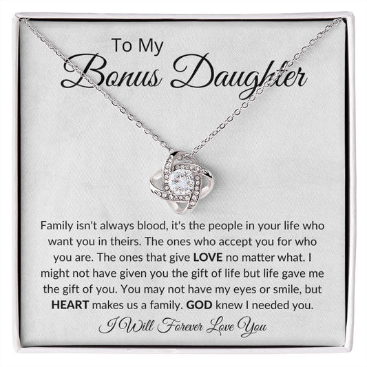 Bonus Daughter - Heart - Love Knot